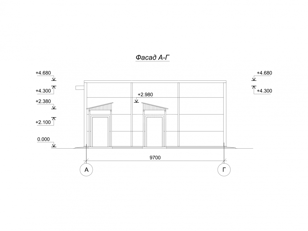 3D визуализация Офис из сэндвич-панелей - фото 10
